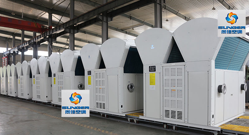 風(fēng)冷模塊冷熱水空調(diào)機(jī)組種類與臺(tái)數(shù)如何匹配？